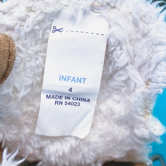 baby GAP Warm Fur Lined Winter Booties Shoes Boots | Infant 4 | Unisex UGG Style - Picture 7 of 9